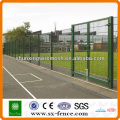 Wire Mesh Zaun Tor / Eisen Mesh Zaun Tor / Geschweißte Maschendraht mit quadratischen Rohrrahmen tragbaren Zaun Panels & Man Tor